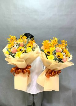 hoa tặng đại biểu