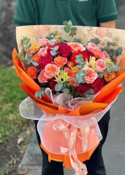 Bó hoa cam - Rực rỡ yêu thương