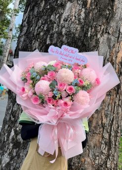 Bó hoa hồng pastel - Dịu dàng hạnh phúc